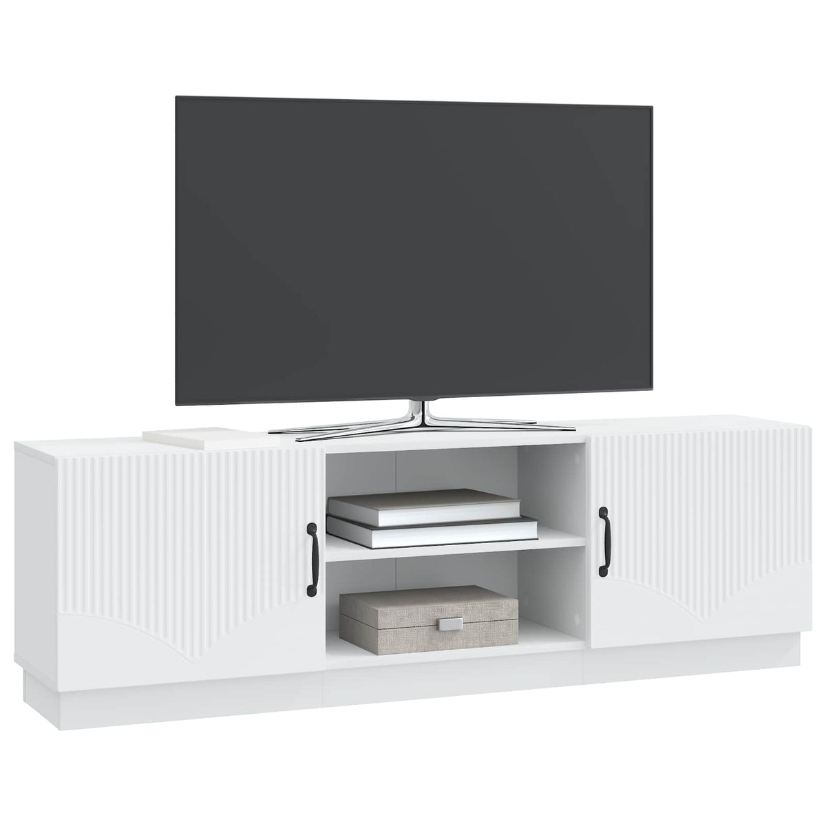 TV-Schränk Weiß 150 x 31 x 47 cm Holzwerkstoff