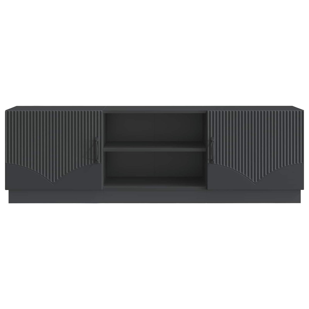 TV-Schränk Schwarz 150 x 31 x 47 cm Holzwerkstoff