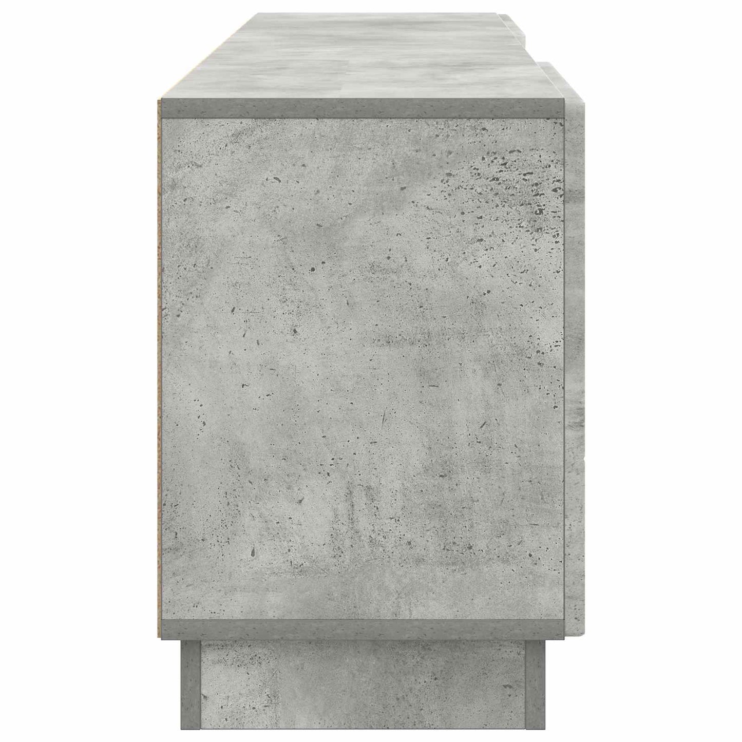 TV-Schränk Betongrau 150 x 31 x 47 cm Holzwerkstoff