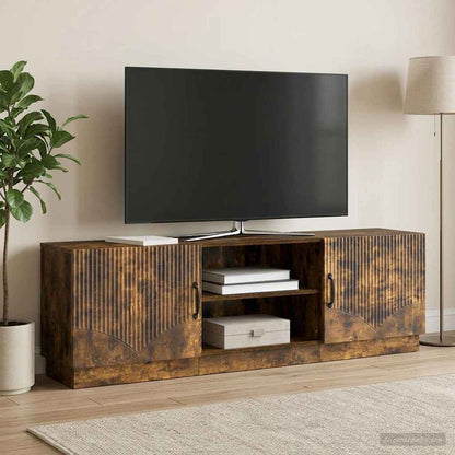 TV-Schränk Geräucherte Eiche 150 x 31 x 47 cm Holzwerkstoff