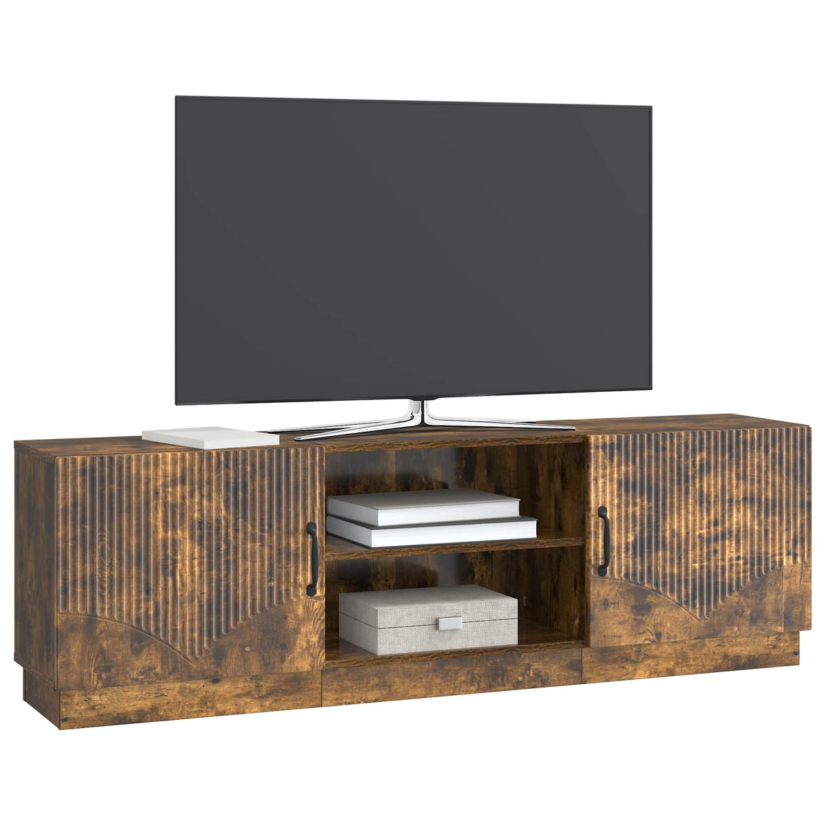TV-Schränk Geräucherte Eiche 150 x 31 x 47 cm Holzwerkstoff
