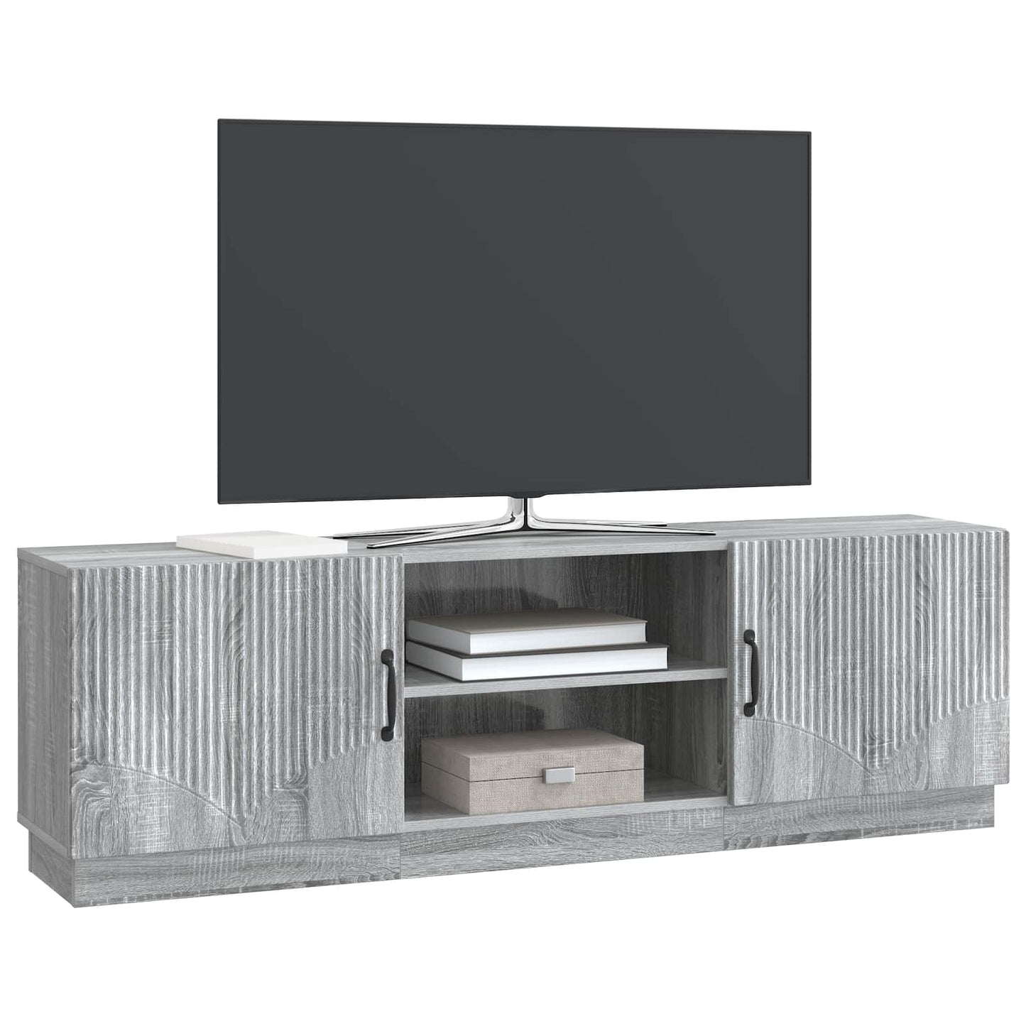 TV-Schränk Graues Sonoma 150 x 31 x 47 cm Holzwerkstoff