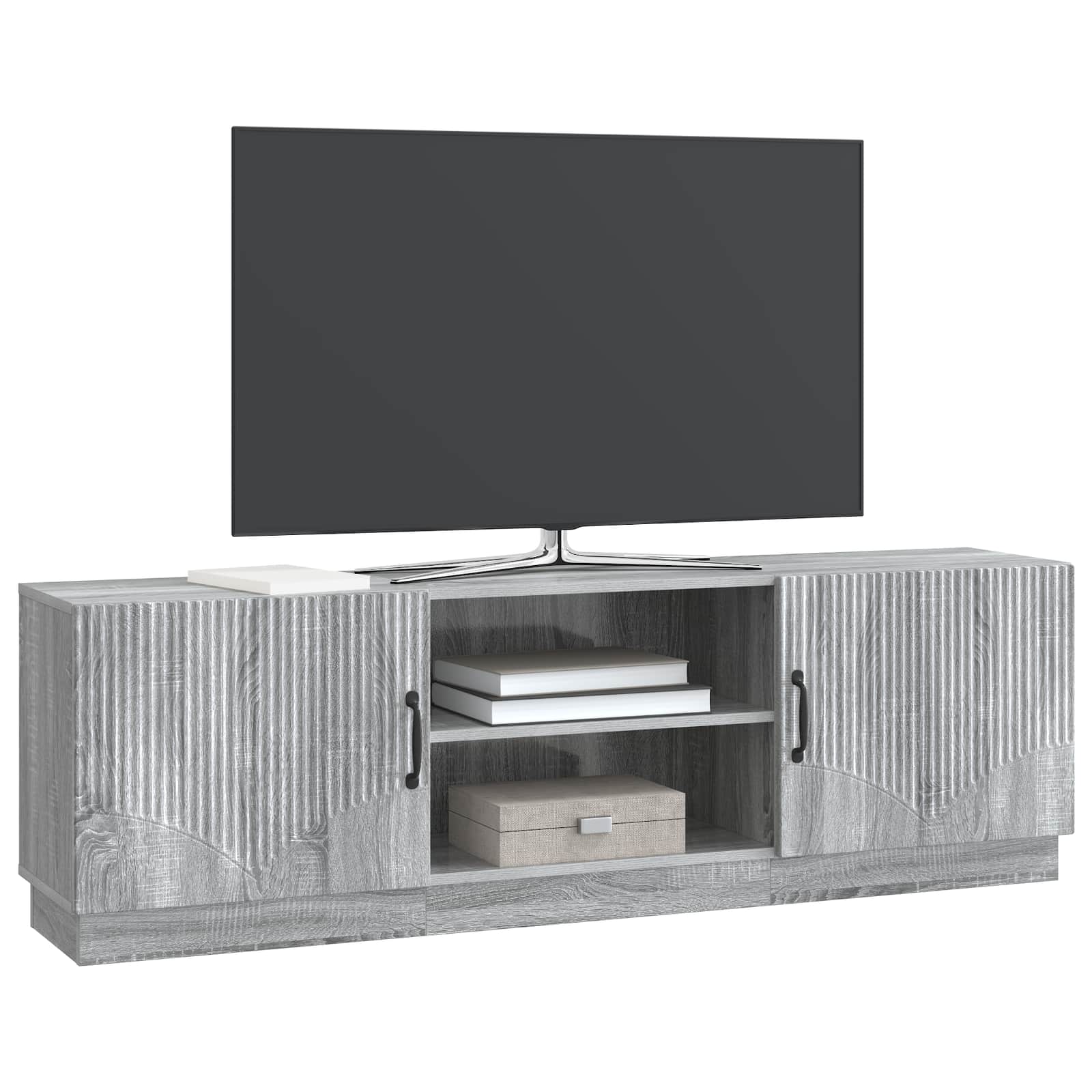 TV-Schränk Graues Sonoma 150 x 31 x 47 cm Holzwerkstoff