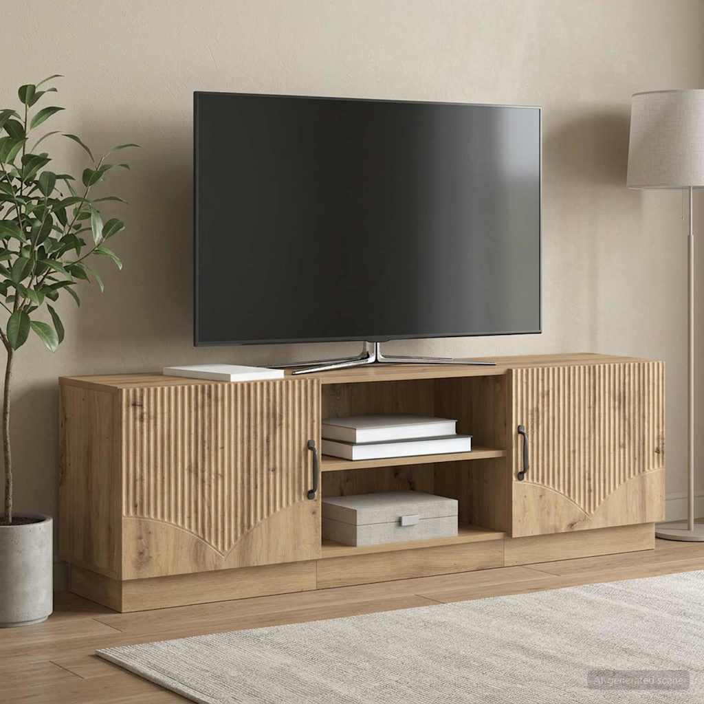 TV-Schränk 150 x 31 x 47 cm Artisan-Eiche Holzwerkstoff