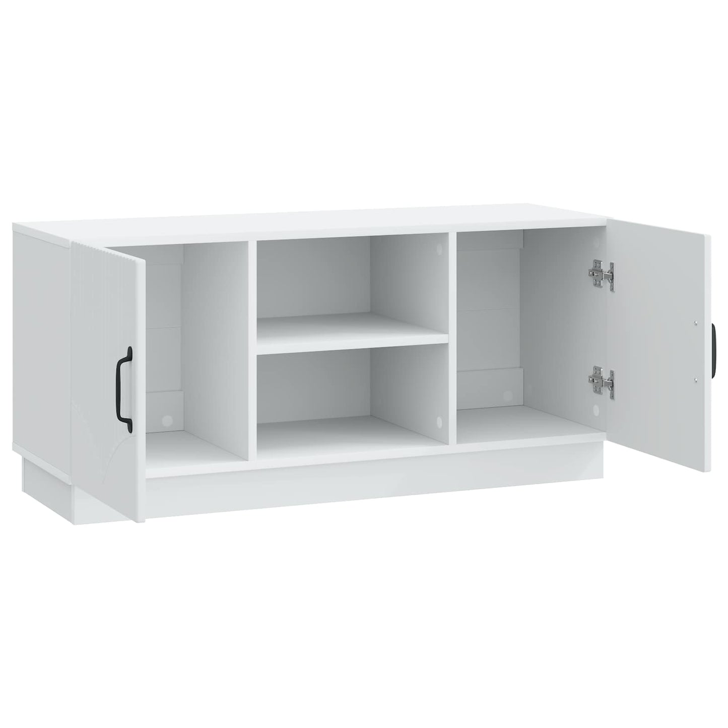 TV-Schränk Weiß 102 x 34,5 x 47 cm Holzwerkstoff