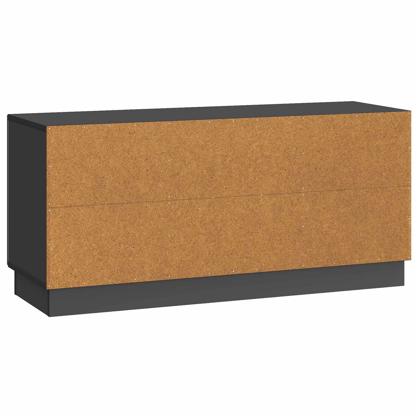 TV-Schränk 102 x 34,5 x 47 cm Schwarz Holzwerkstoff