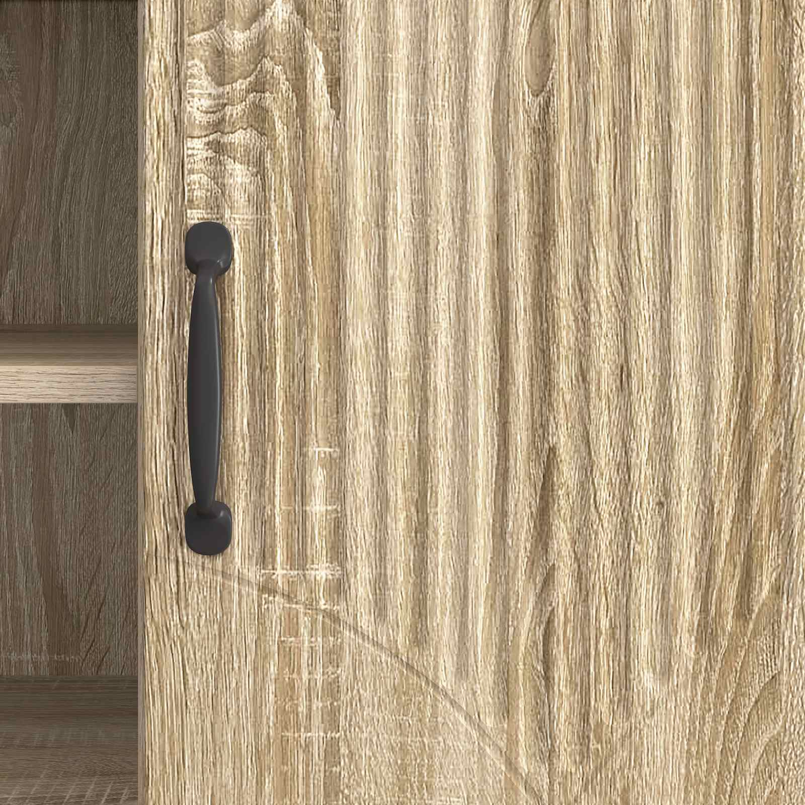 TV-Schränk 102 x 34,5 x 47 cm Sonoma-Eiche Holzwerkstoff