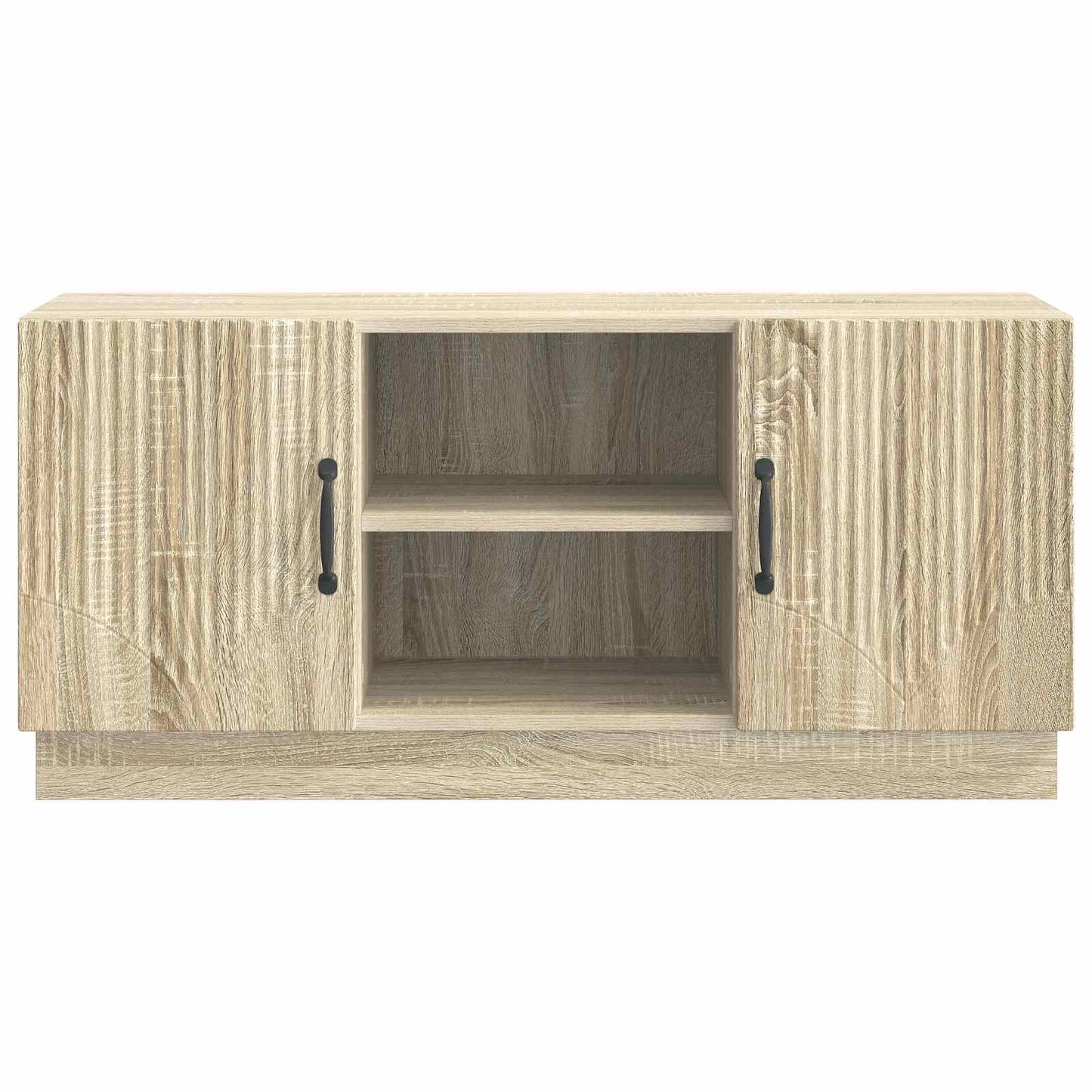 TV-Schränk 102 x 34,5 x 47 cm Sonoma-Eiche Holzwerkstoff