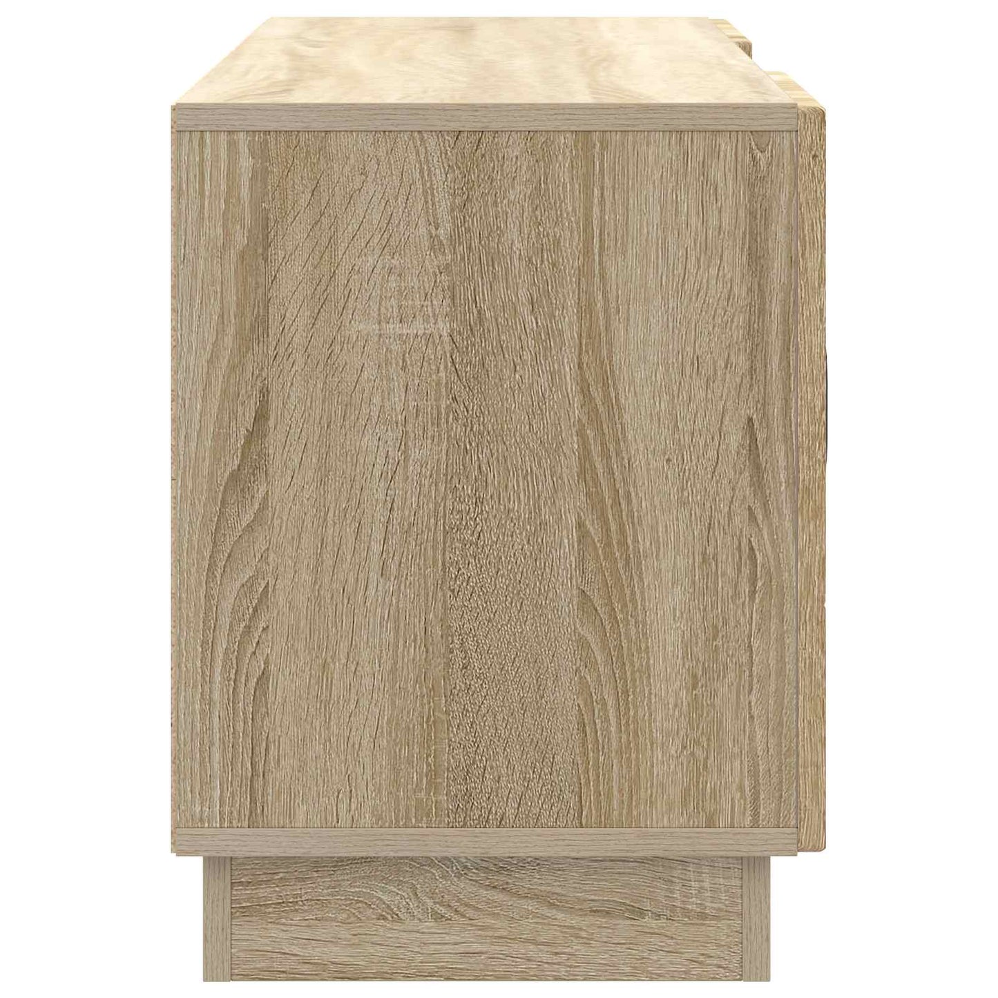 TV-Schränk 102 x 34,5 x 47 cm Sonoma-Eiche Holzwerkstoff