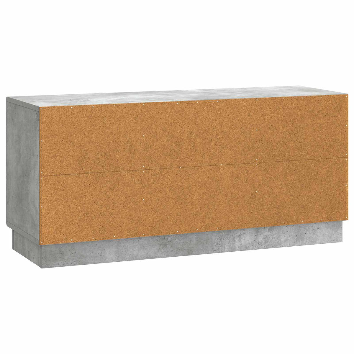 TV-Schränk 102 x 34,5 x 47 cm Betongrau Holzwerkstoff