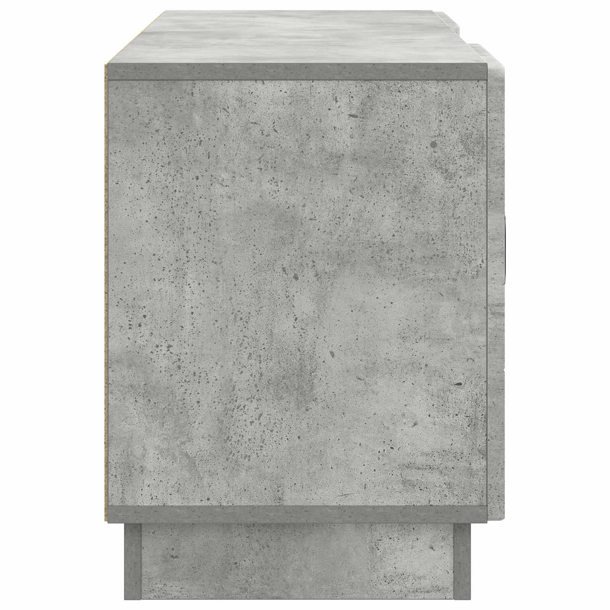 TV-Schränk 102 x 34,5 x 47 cm Betongrau Holzwerkstoff