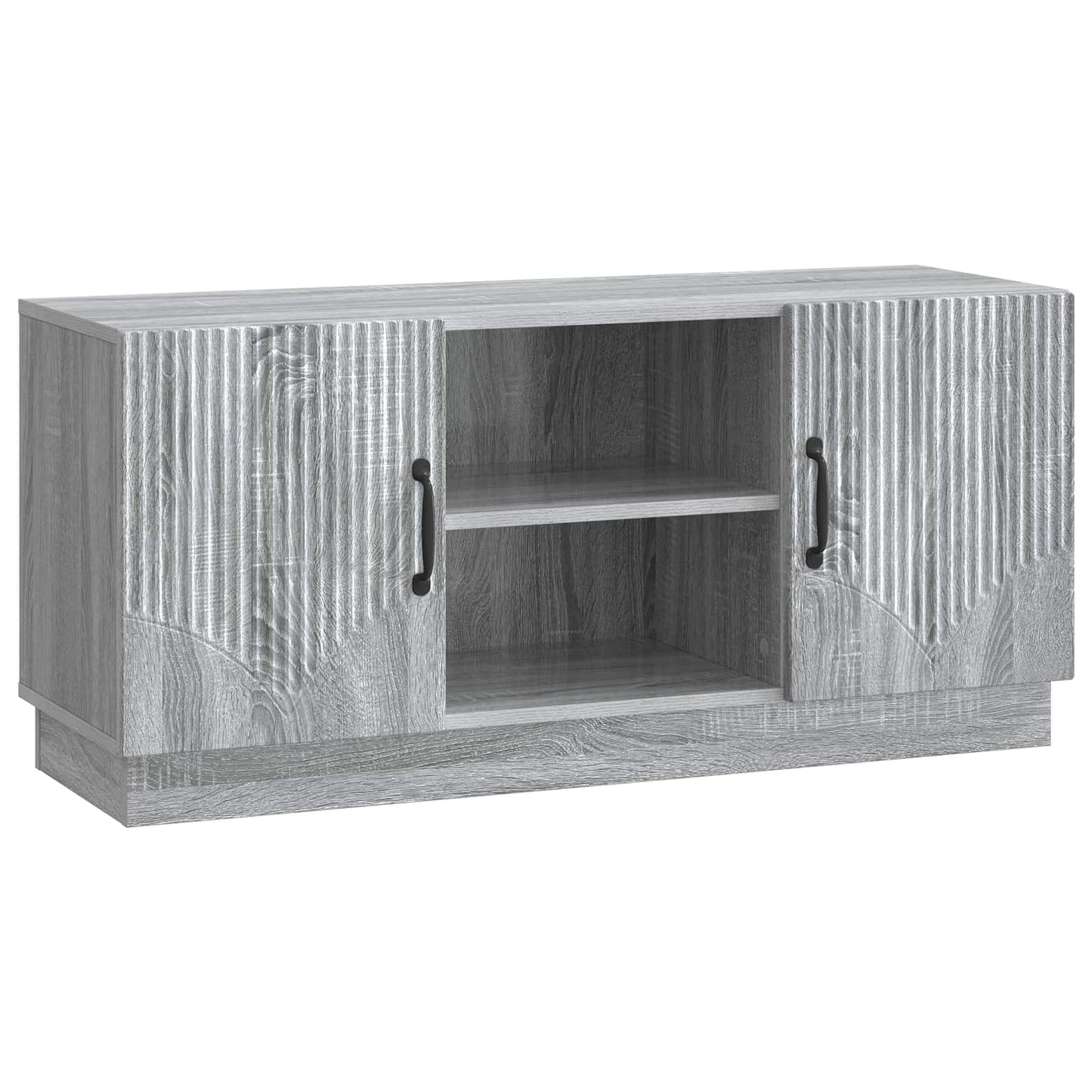 TV-Schränk 102 x 34,5 x 47 cm Sonoma-Grau Holzwerkstoff