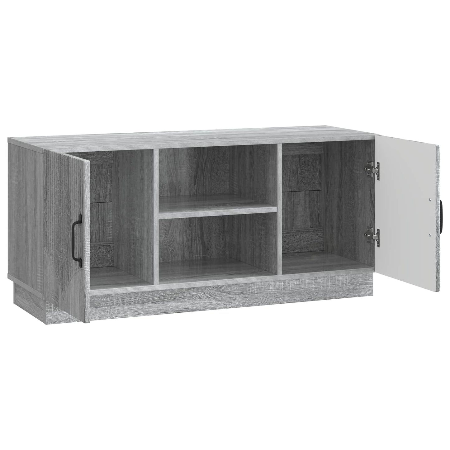 TV-Schränk 102 x 34,5 x 47 cm Sonoma-Grau Holzwerkstoff