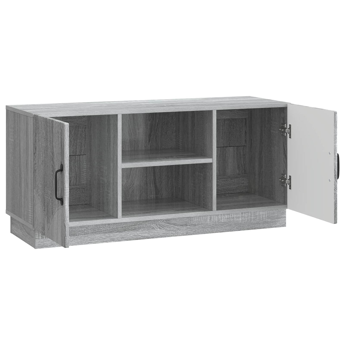 TV-Schränk 102 x 34,5 x 47 cm Sonoma-Grau Holzwerkstoff