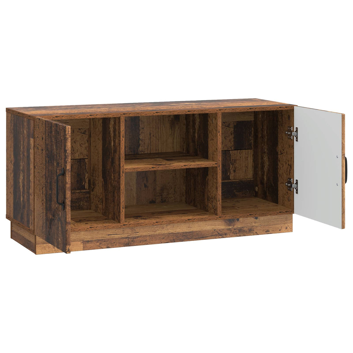 TV-Schränk 102 x 34,5 x 47 cm Altholz Holzwerkstoff