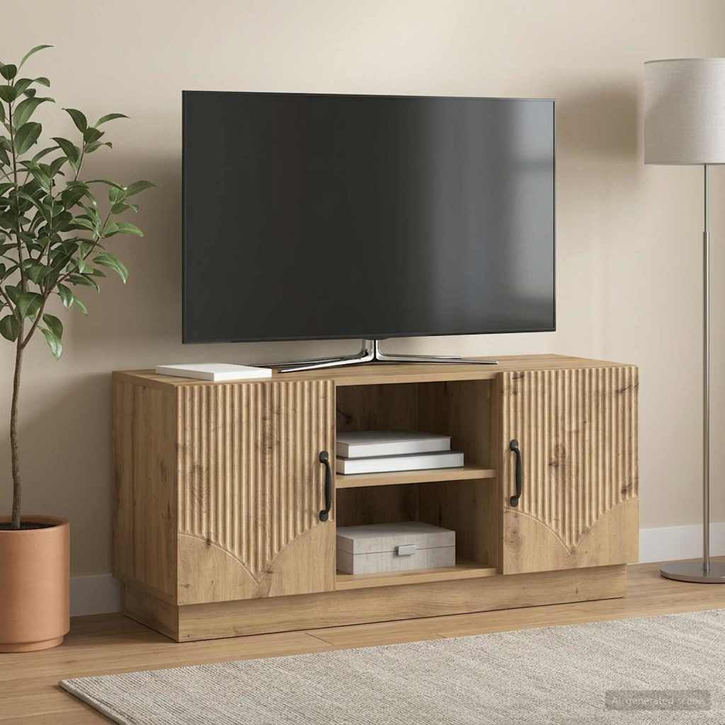 TV-Schränk 102 x 34,5 x 47 cm Artisan-Eiche Holzwerkstoff
