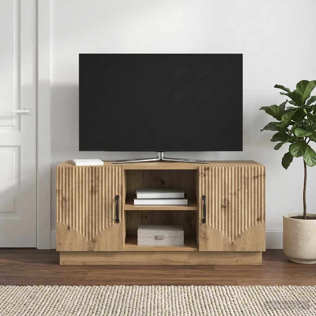 TV-Schränk 102 x 34,5 x 47 cm Artisan-Eiche Holzwerkstoff