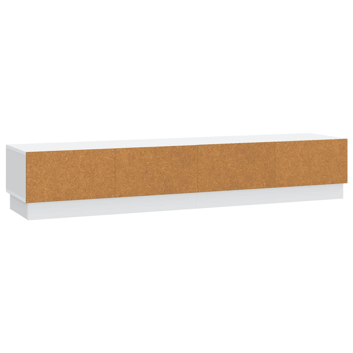 TV-Schränk mit Schubladen Weiß 147 x 34,5 x 27 cm Holzwerkstoff