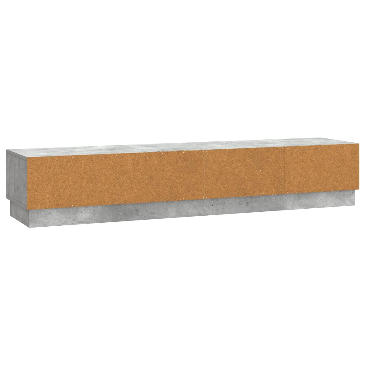 TV-Schränk Betongrau 147 x 34,5 x 27 cm Holzwerkstoff