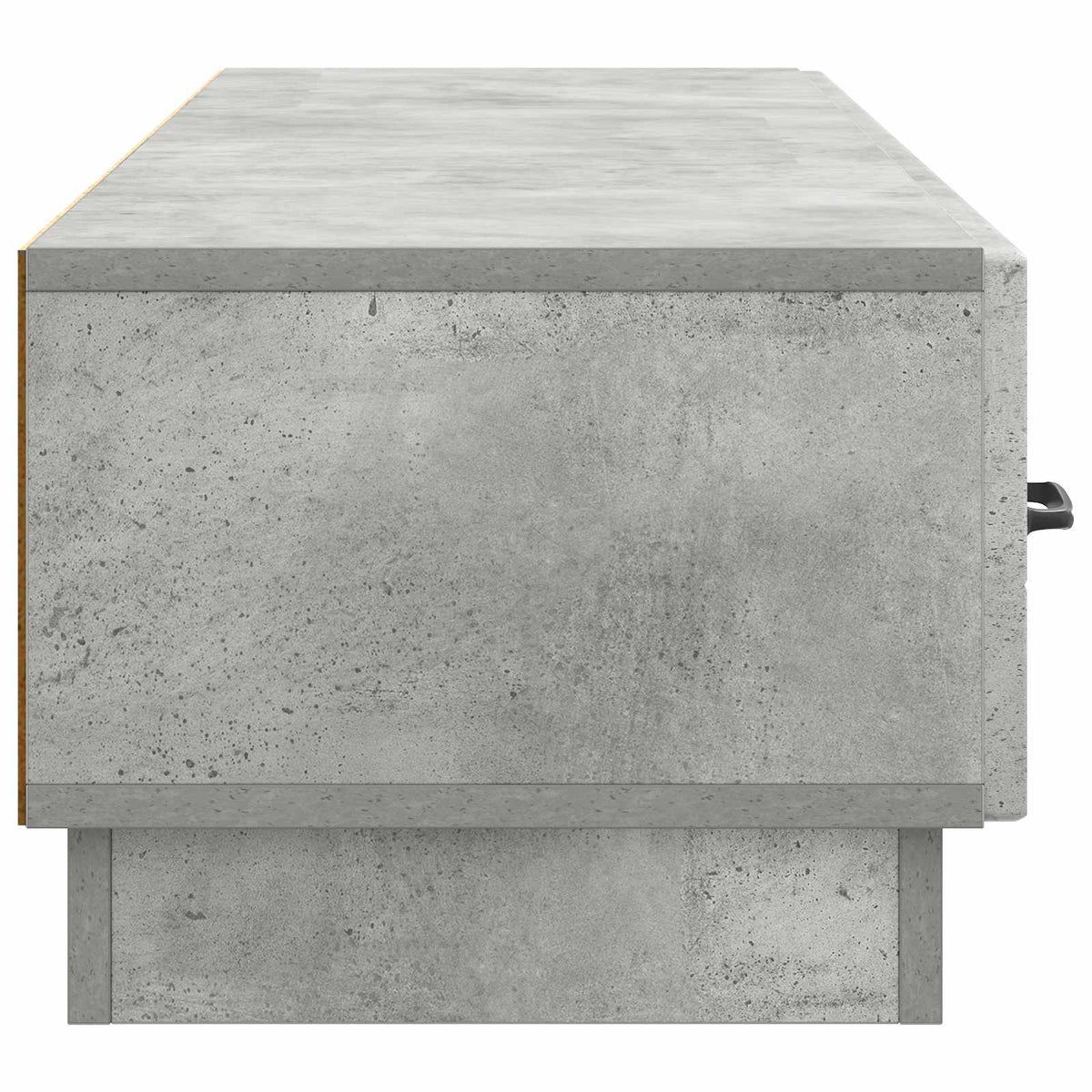 TV-Schränk Betongrau 147 x 34,5 x 27 cm Holzwerkstoff