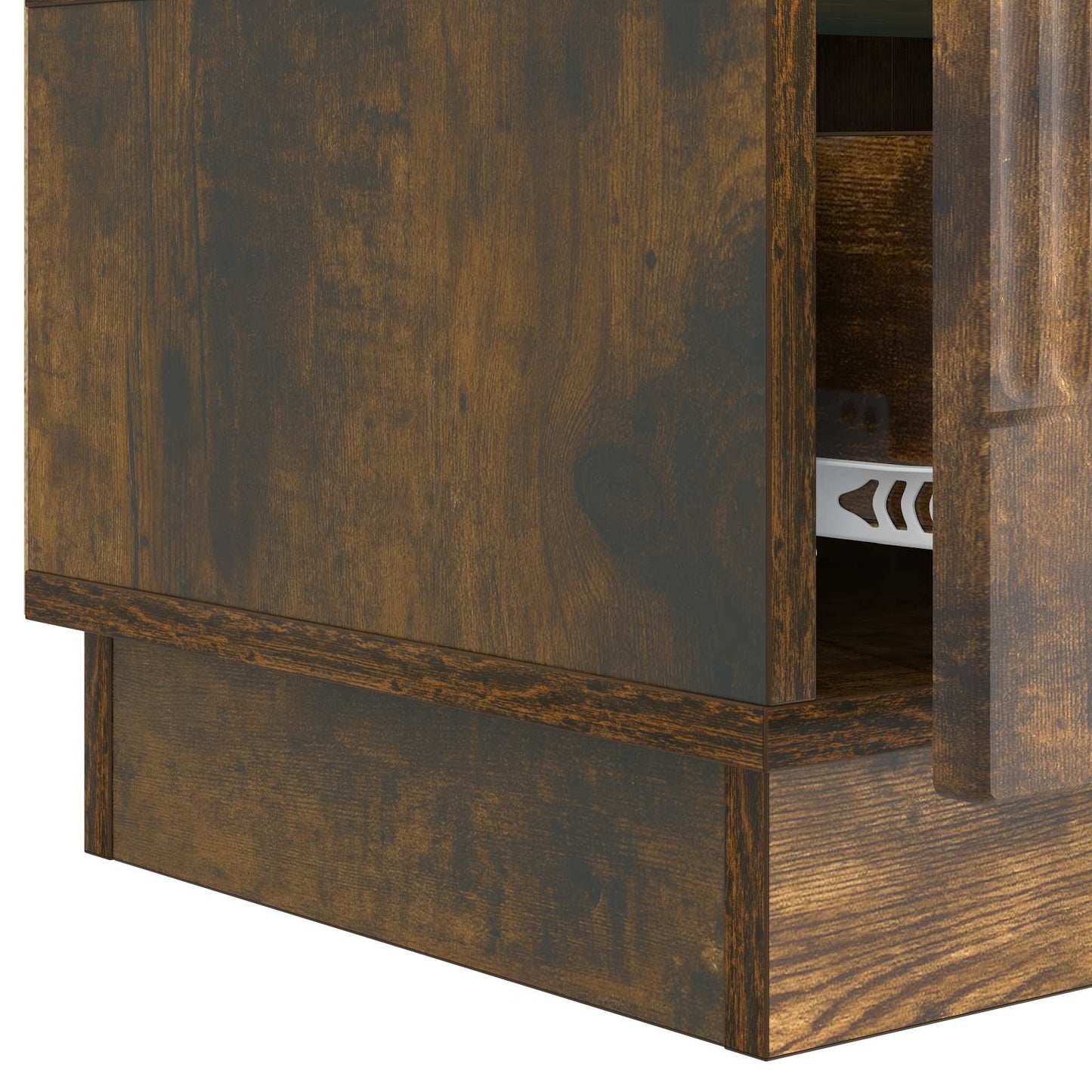 TV-Schränk Geräucherte Eiche 147 x 34,5 x 27 cm Holzwerkstoff