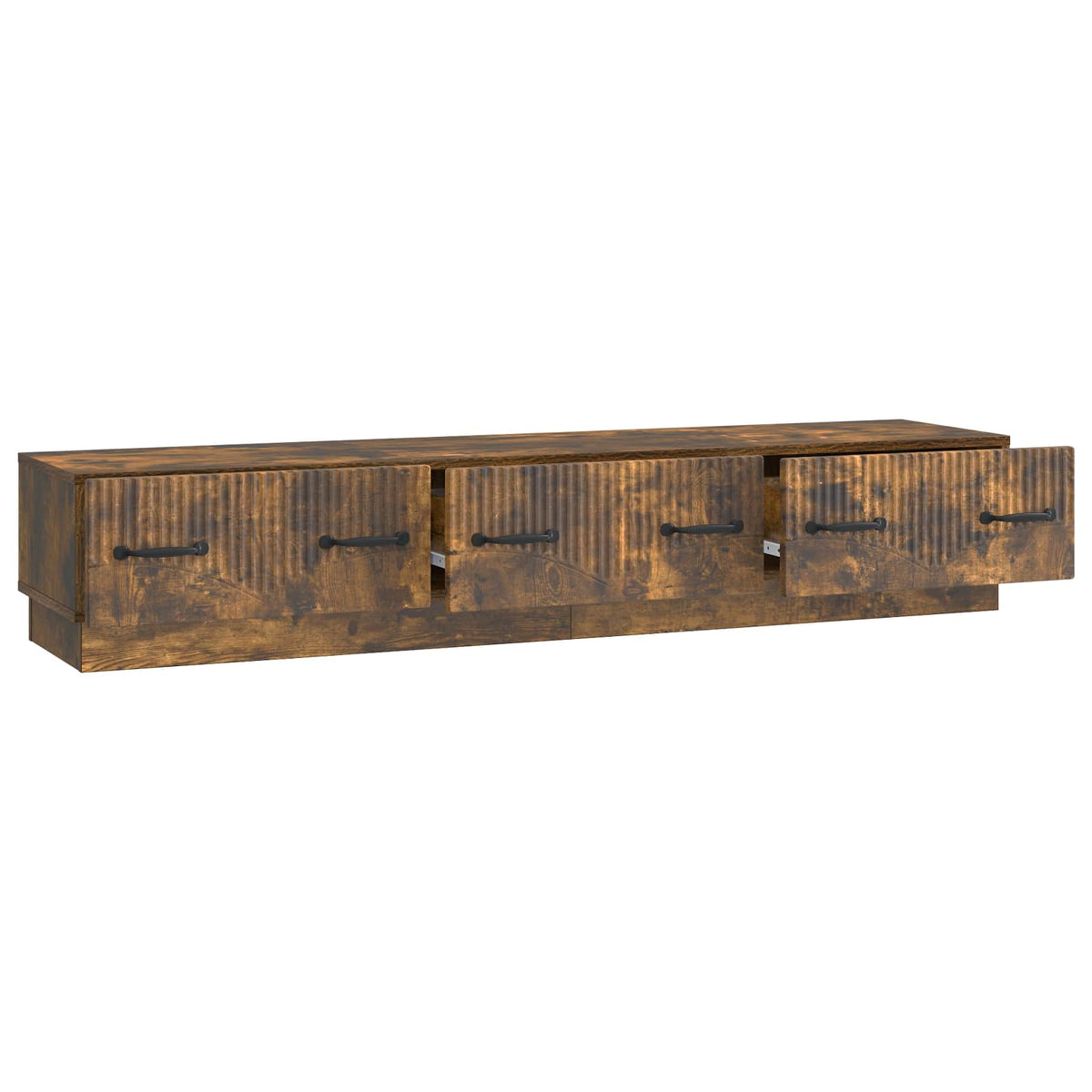 TV-Schränk Geräucherte Eiche 147 x 34,5 x 27 cm Holzwerkstoff