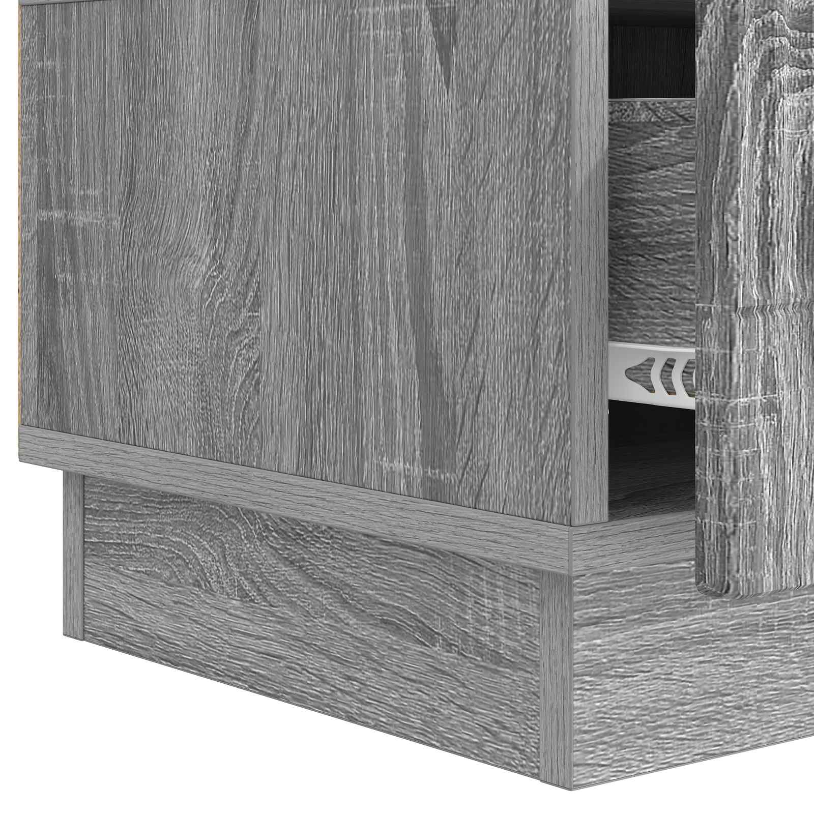 TV-Schränk Graues Sonoma 147 x 34,5 x 27 cm Holzwerkstoff