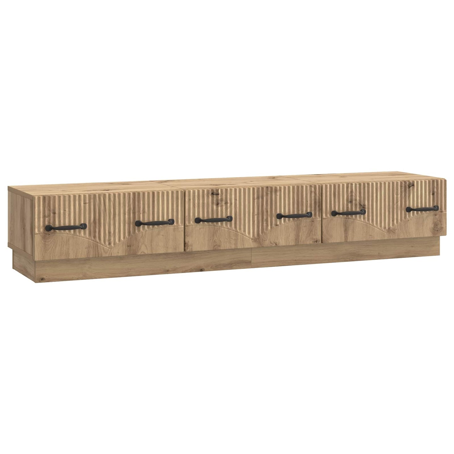 TV-Schränk 147 x 34,5 x 27 cm Artisan-Eiche Holzwerkstoff