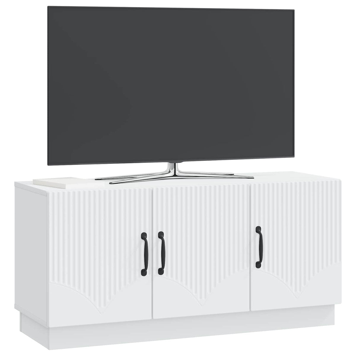 TV-Schränk Weiß 99 x 34,5 x 47 cm Holzwerkstoff