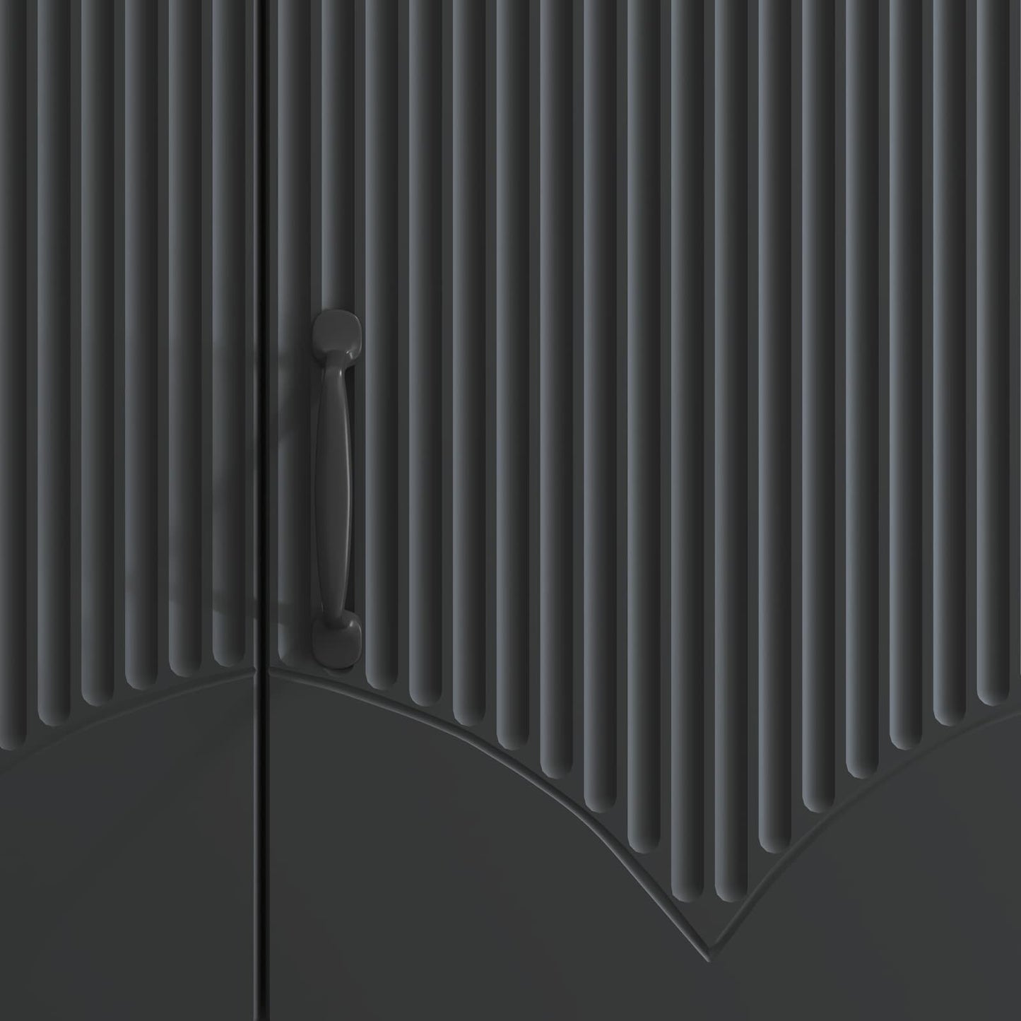 TV-Schränk Schwarz 99 x 34,5 x 47 cm Holzwerkstoff