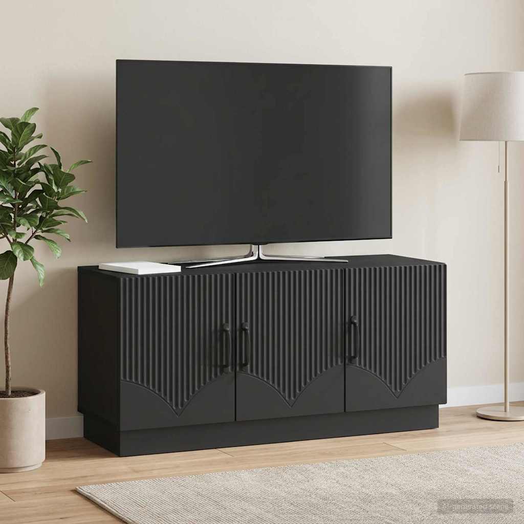 TV-Schränk Schwarz 99 x 34,5 x 47 cm Holzwerkstoff
