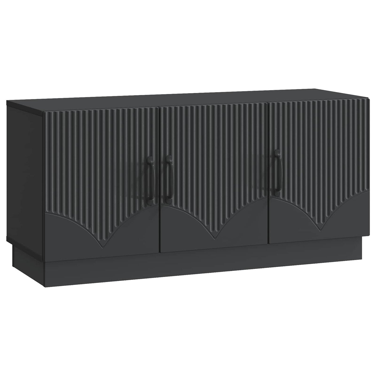 TV-Schränk Schwarz 99 x 34,5 x 47 cm Holzwerkstoff