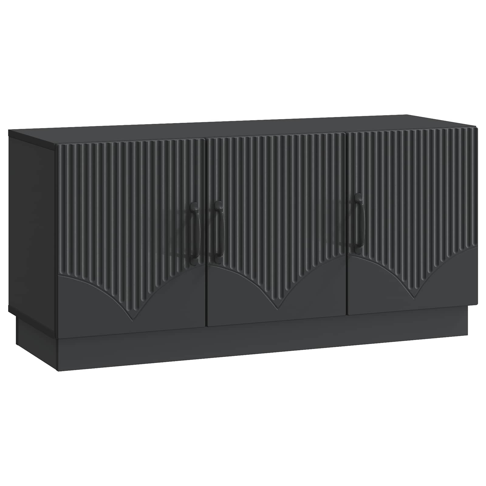 TV-Schränk Schwarz 99 x 34,5 x 47 cm Holzwerkstoff