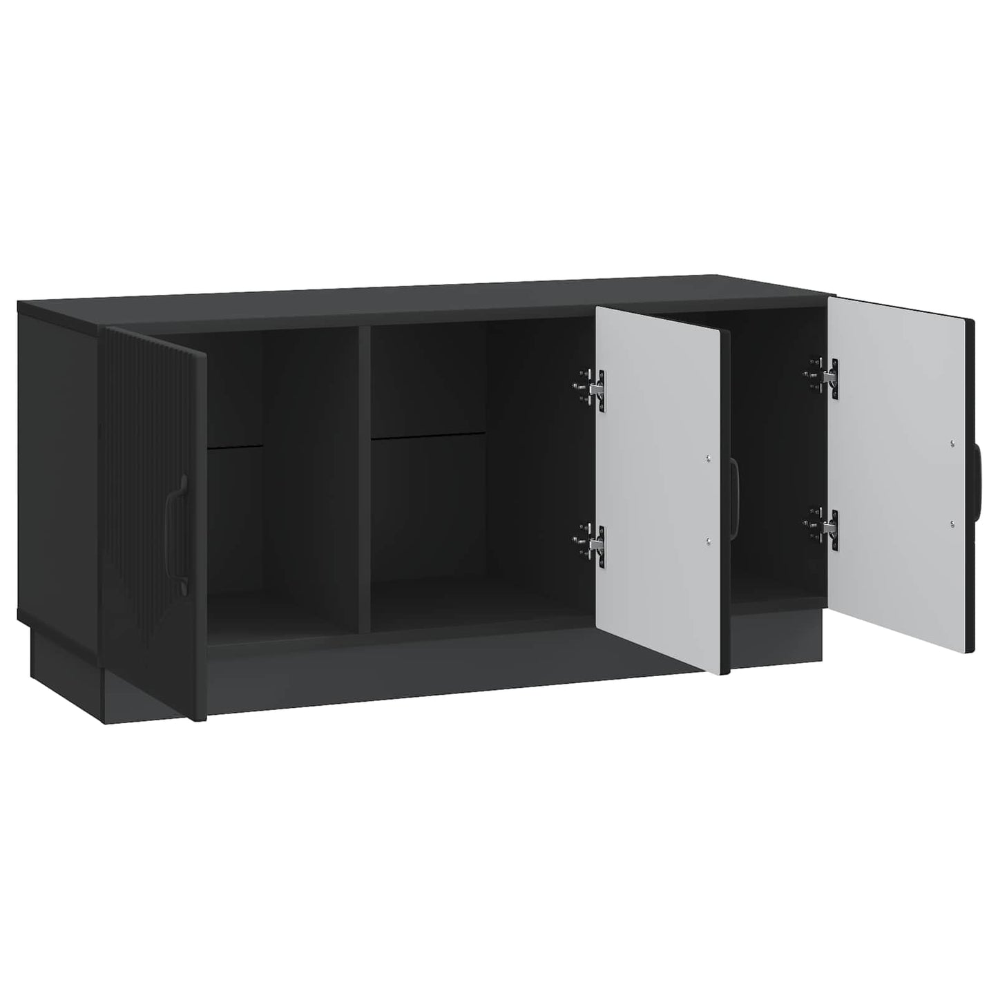 TV-Schränk Schwarz 99 x 34,5 x 47 cm Holzwerkstoff