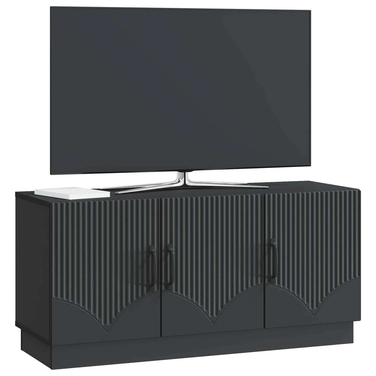 TV-Schränk Schwarz 99 x 34,5 x 47 cm Holzwerkstoff