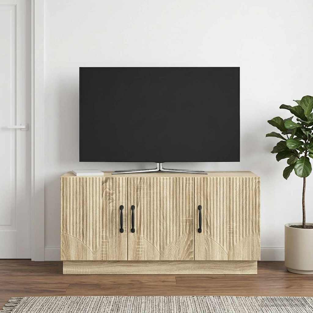 TV-Schränk Sonoma-Eiche 99 x 34,5 x 47 cm Holzwerkstoff