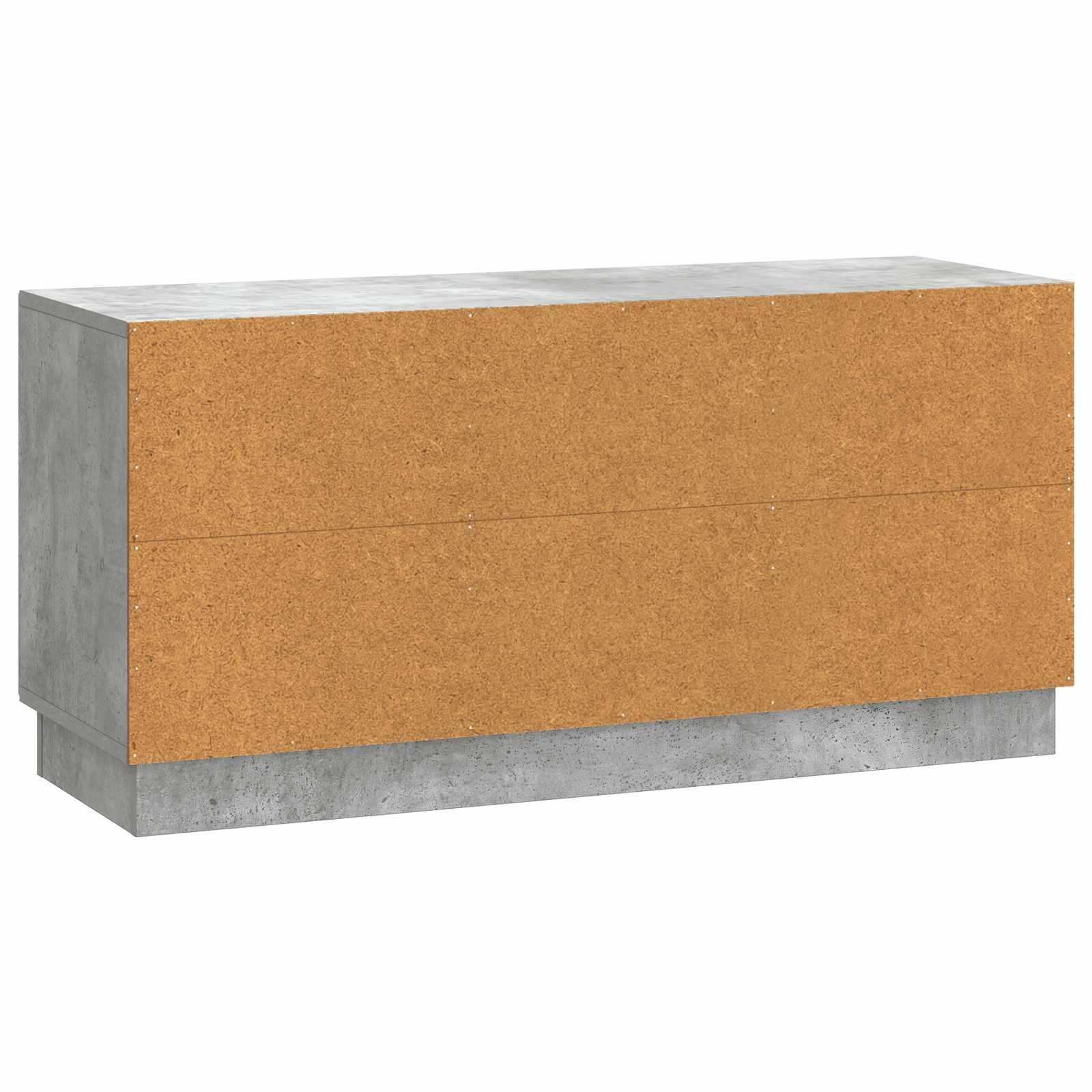 TV-Schränk Betongrau 99 x 34,5 x 47 cm Holzwerkstoff