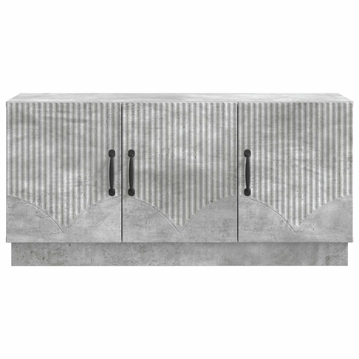 TV-Schränk Betongrau 99 x 34,5 x 47 cm Holzwerkstoff