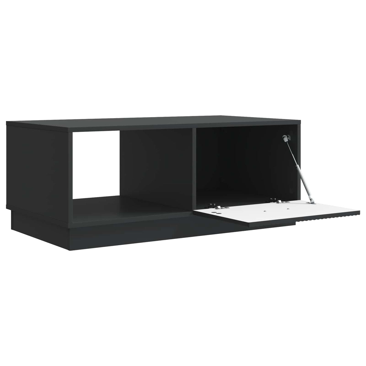 Couchtisch Schwarz 90 x 50 x 37 cm Holzwerkstoff