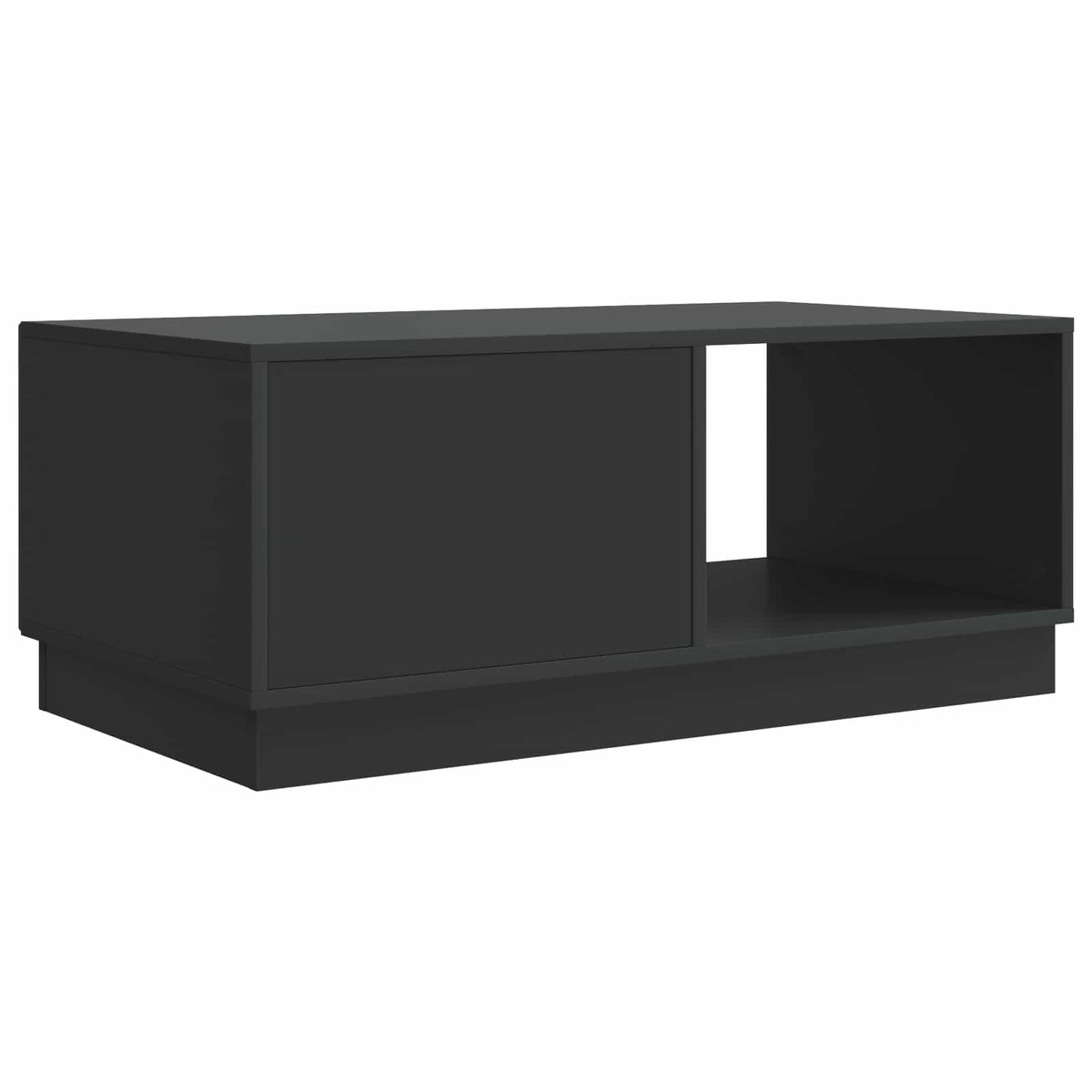 Couchtisch Schwarz 90 x 50 x 37 cm Holzwerkstoff