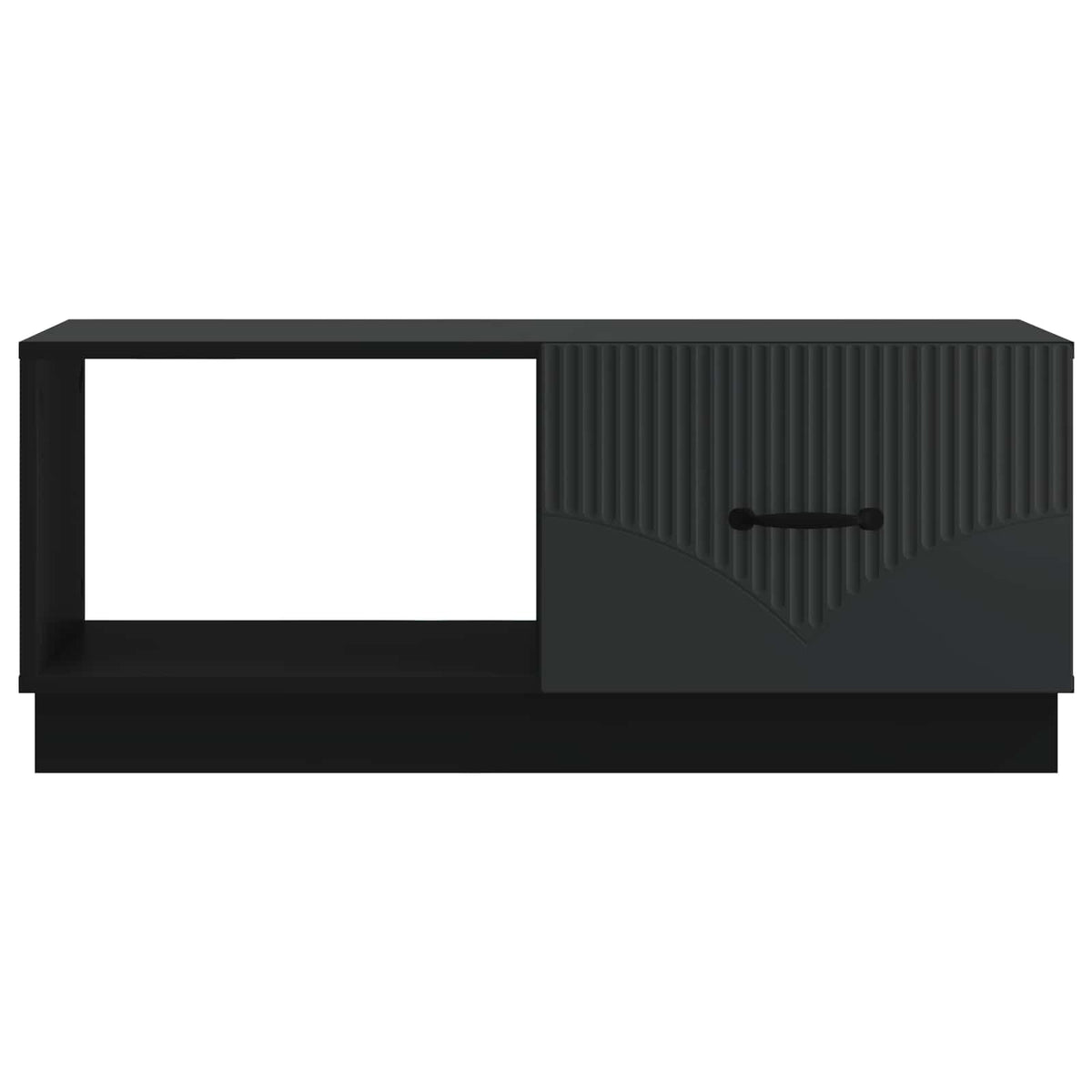 Couchtisch Schwarz 90 x 50 x 37 cm Holzwerkstoff
