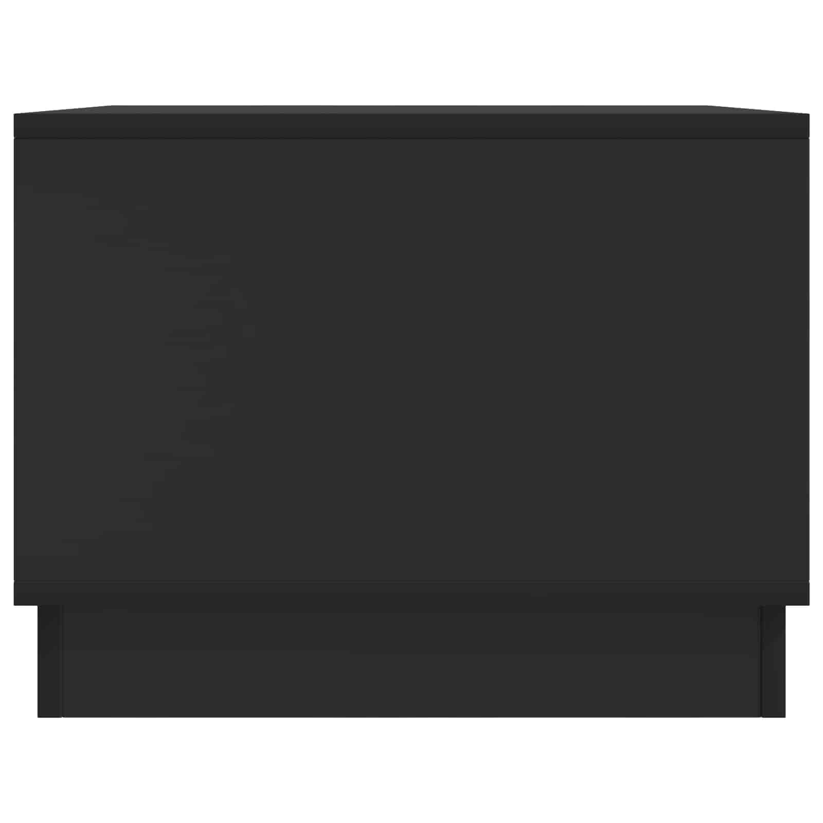 Couchtisch Schwarz 90 x 50 x 37 cm Holzwerkstoff