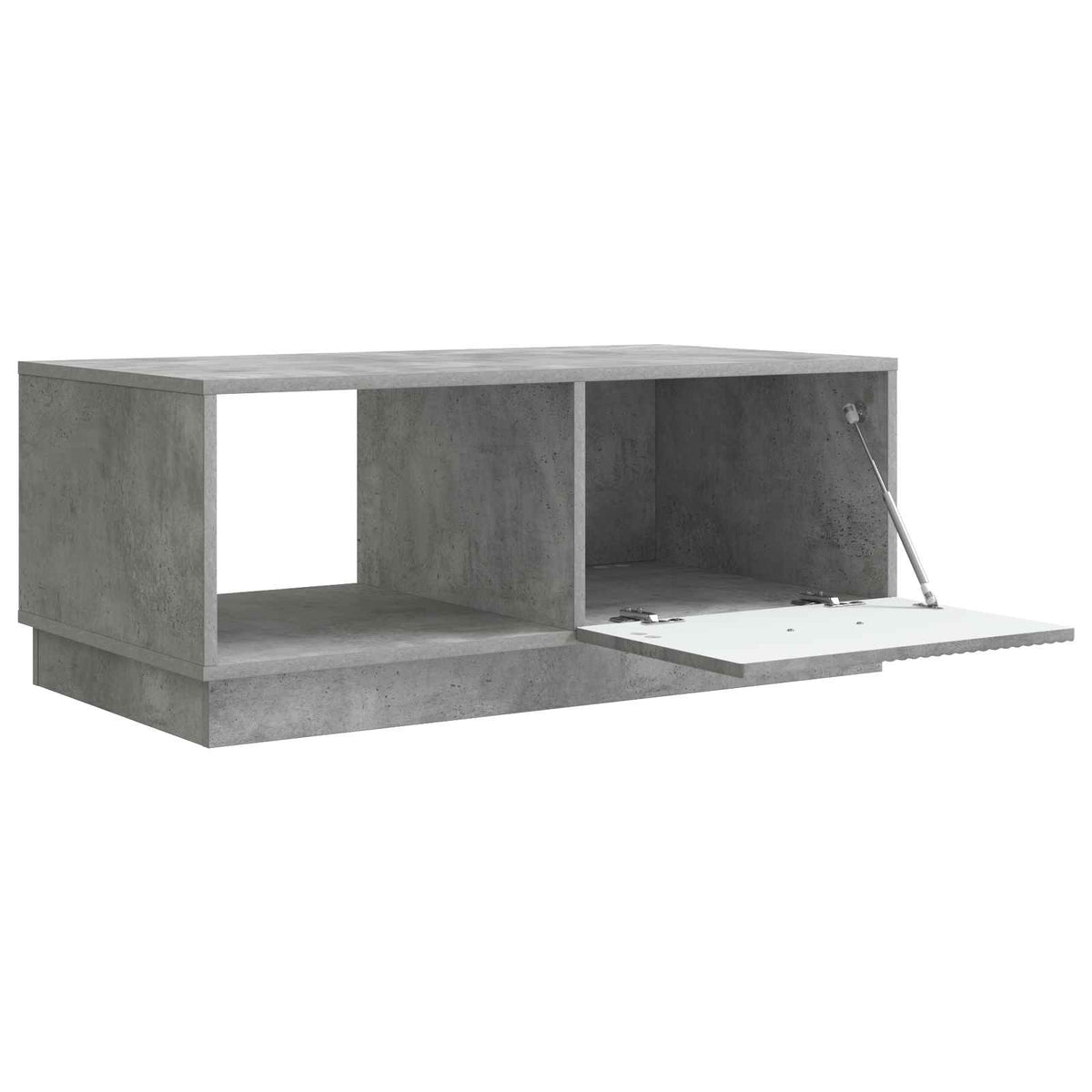 Couchtisch Betongrau 90 x 50 x 37 cm Holzwerkstoff