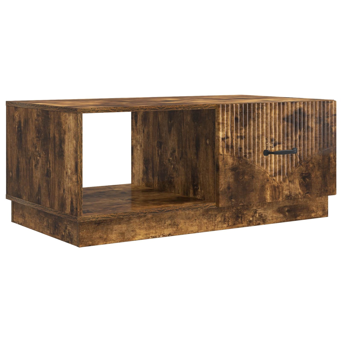 Couchtisch Räuchereiche 90 x 50 x 37 cm Holzwerkstoff