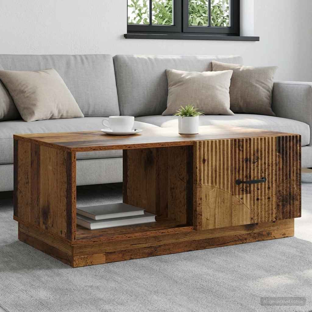 Couchtisch Altholz 90 x 50 x 37 cm Holzwerkstoff