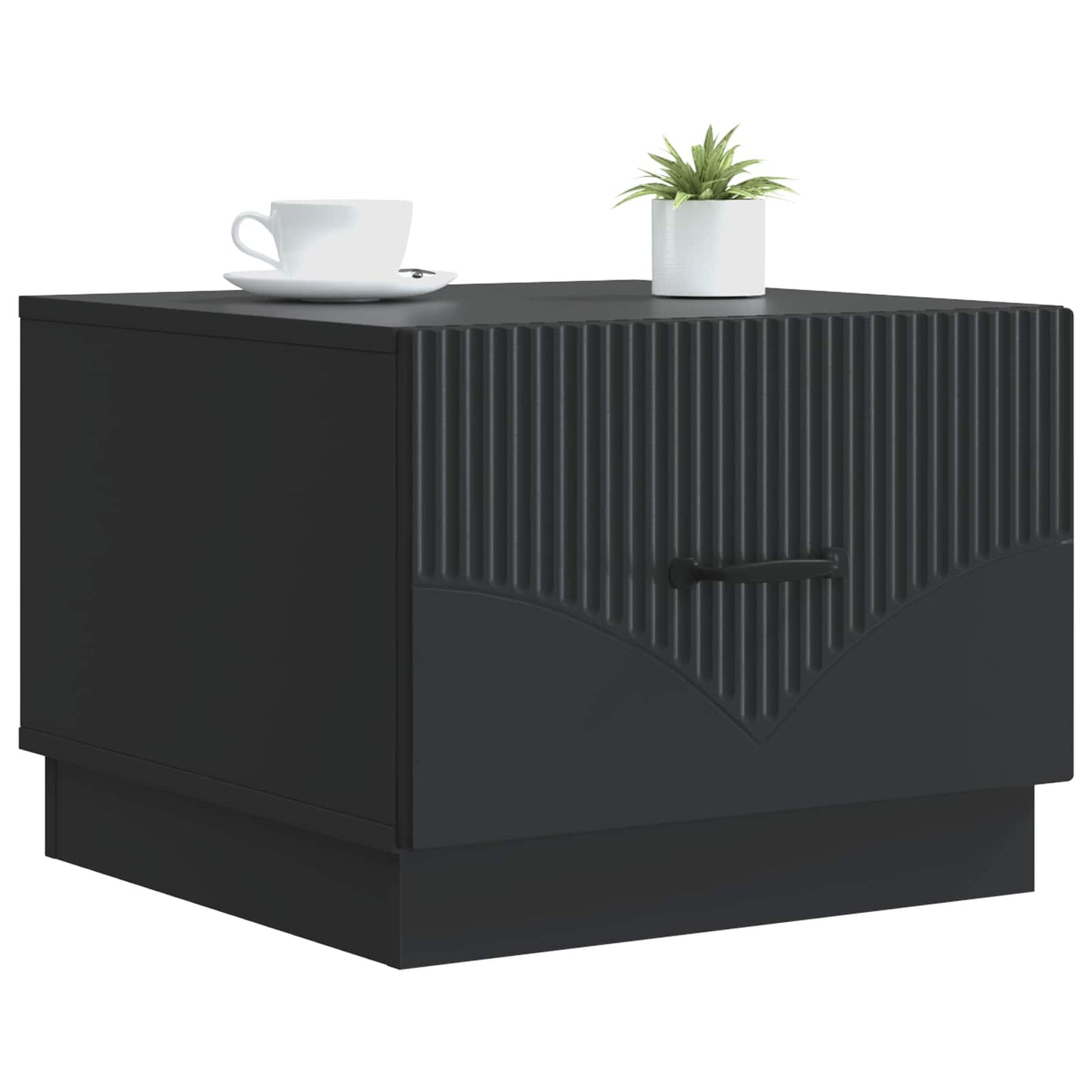 Couchtisch Schwarz 49 x 50 x 37 cm Holzwerkstoff