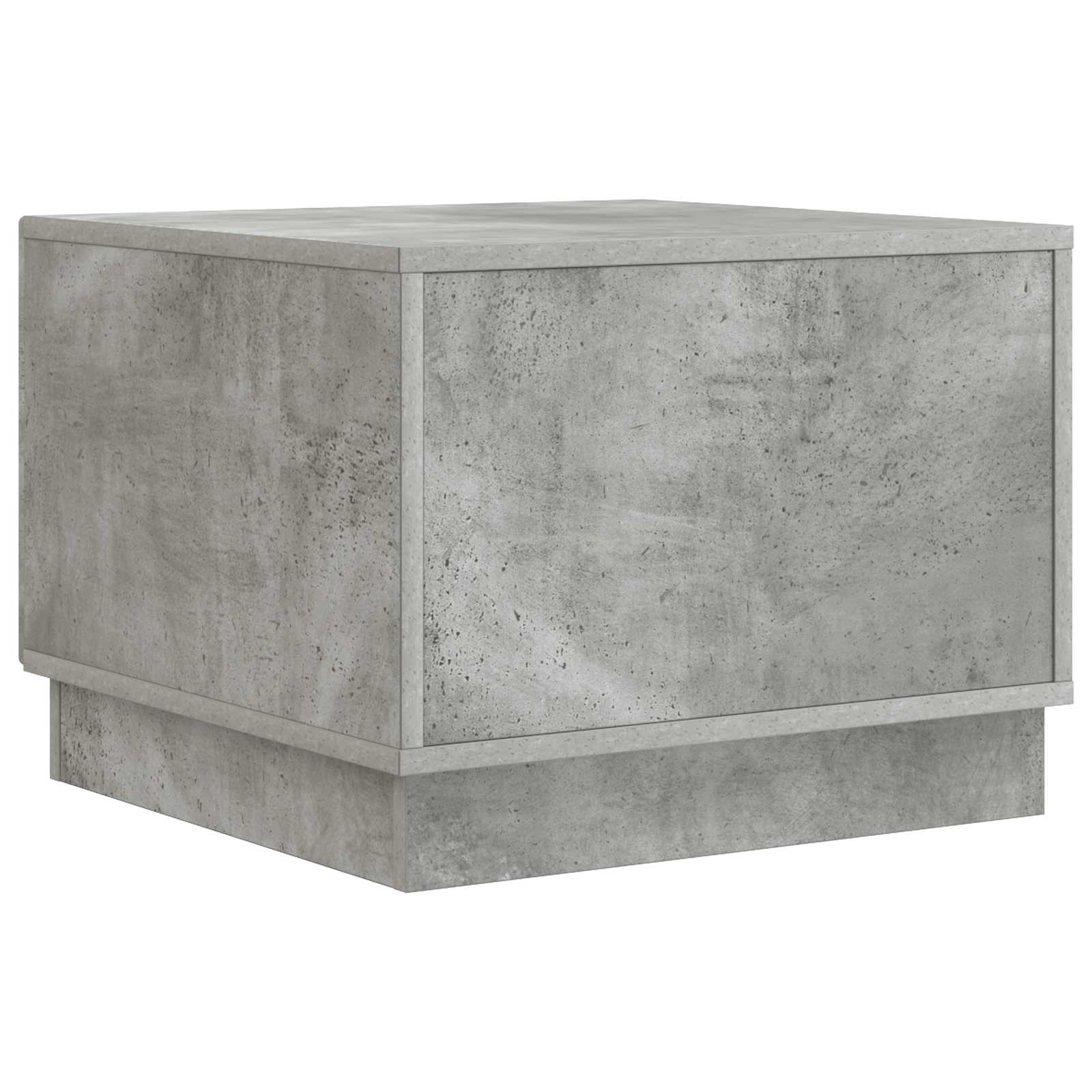 Couchtisch Betongrau 49 x 50 x 37 cm Holzwerkstoff