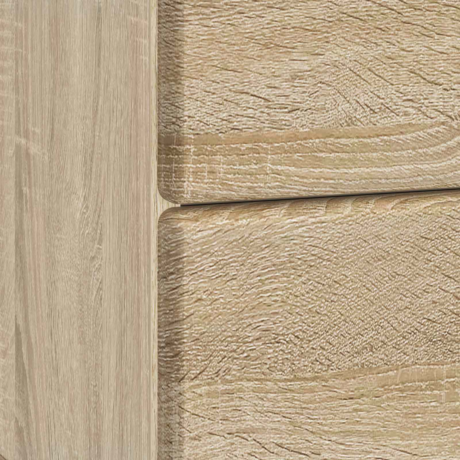 Nachttisch Sonoma-Eiche 43 x 34,5 x 47,5 cm Holzwerkstoff