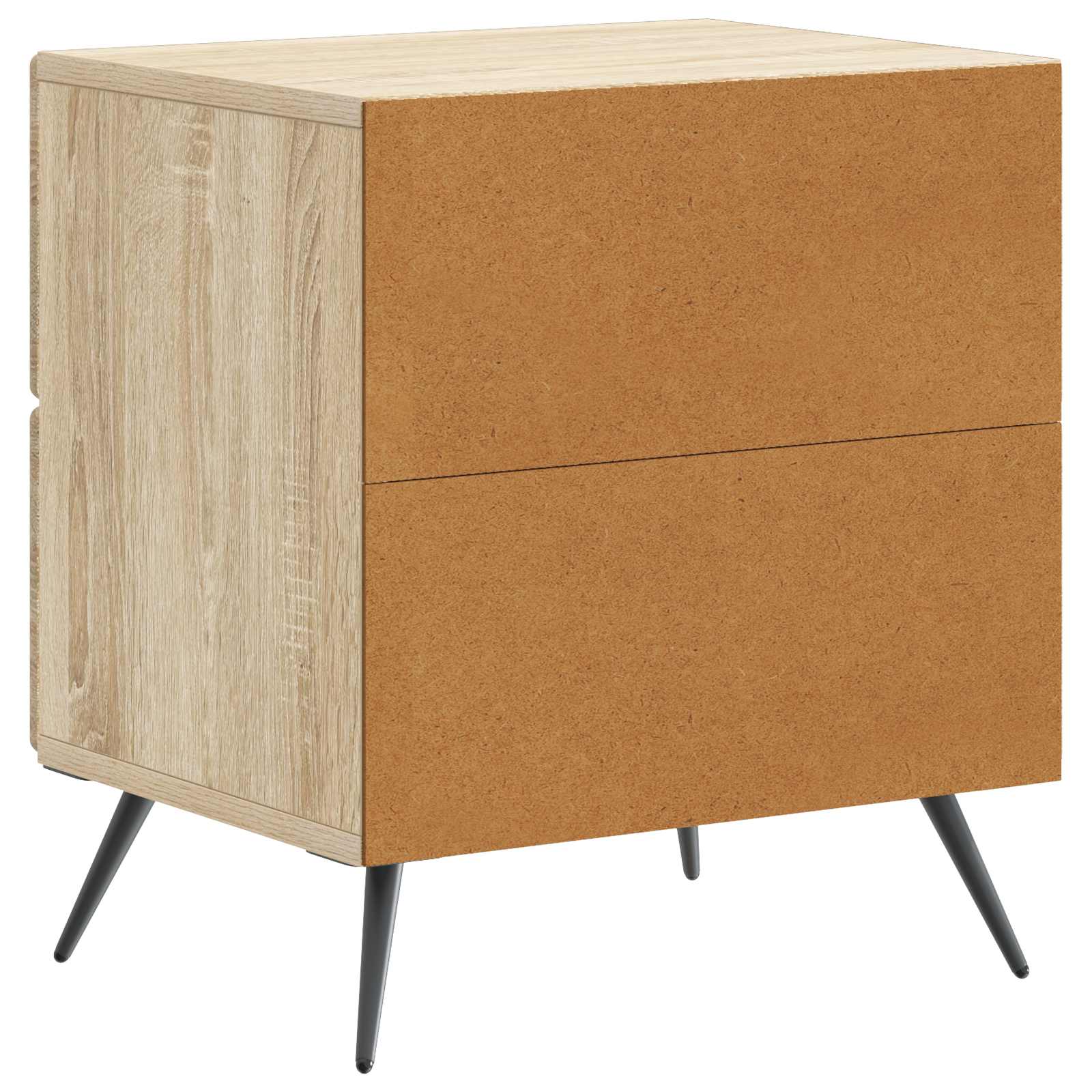 Nachttisch Sonoma-Eiche 43 x 34,5 x 47,5 cm Holzwerkstoff