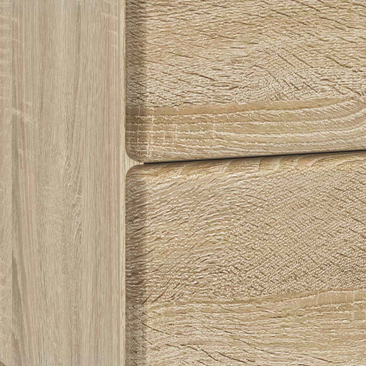 Nachttisch 2 Stk. Sonoma-Eiche 43 x 34,5 x 47,5 cm